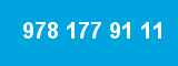 978 177 91 11